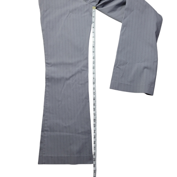 Express | Flare Leg Trousers Low Rise Pants Womens 4 - Picture 8 of 10